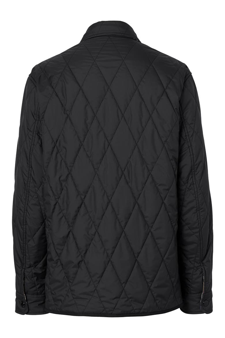 Cresswell Reversible Quilted Jacket, Alternate, color, BLACK