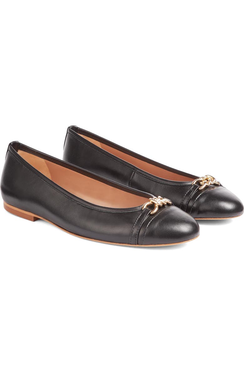 LK Bennett Brielle Cap Toe Flat, Main, color,