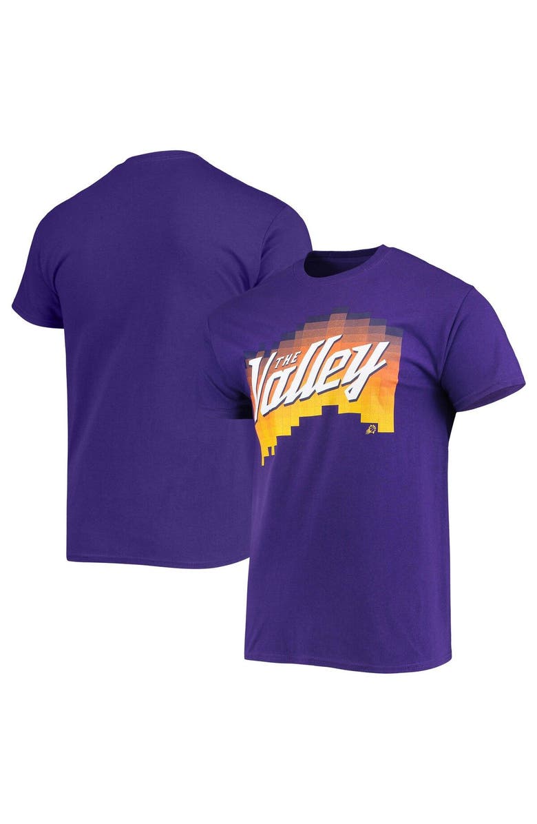 Junk Food Men's Junk Food Purple Phoenix Suns The Valley Pixel T-Shirt, Main, color, Purple