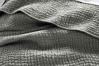 Pebbled Handstitched Organic Cotton Quilt