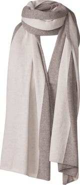 Kinross Cashmere Colorblock Wrap