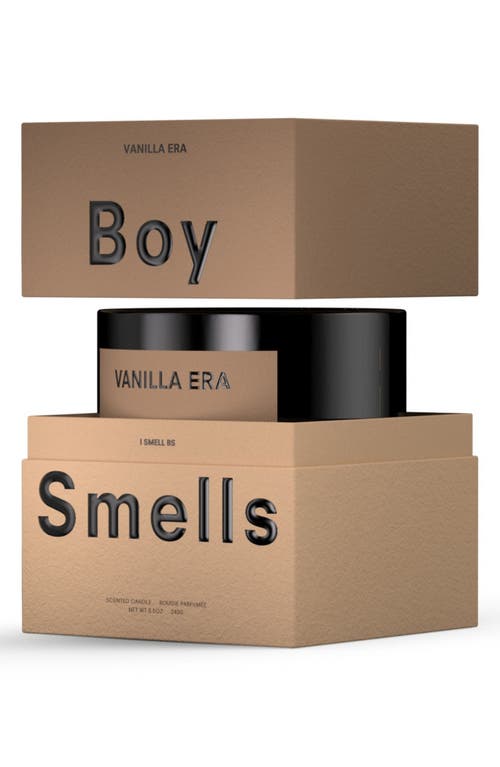 Boy Smells Vanilla Era Candle In Black