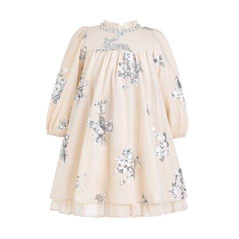 Floral Applique Dress