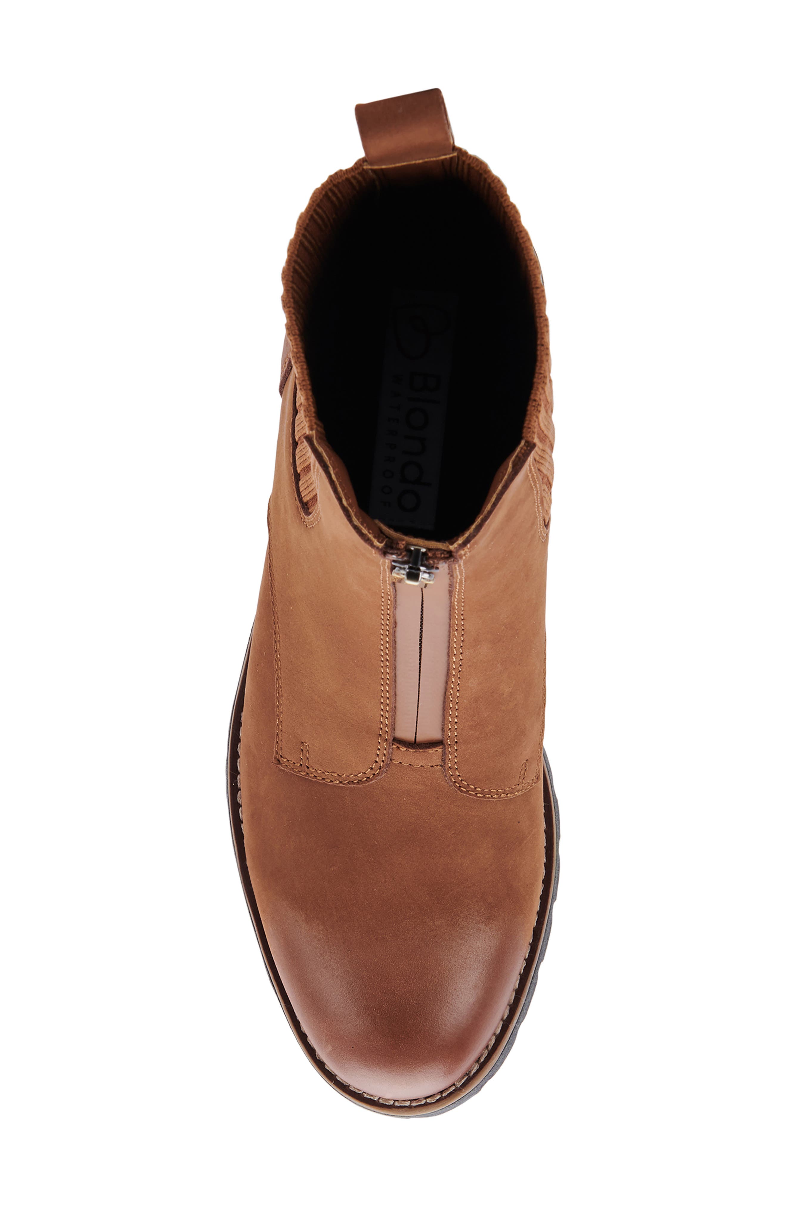 Dixie Waterproof Boot, Alternate, color, COGNAC NUBUCK