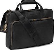 Johnston & Murphy Rhodes Leather Briefcase