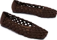 Therapy Australia Genesis Square Toe Woven Flats