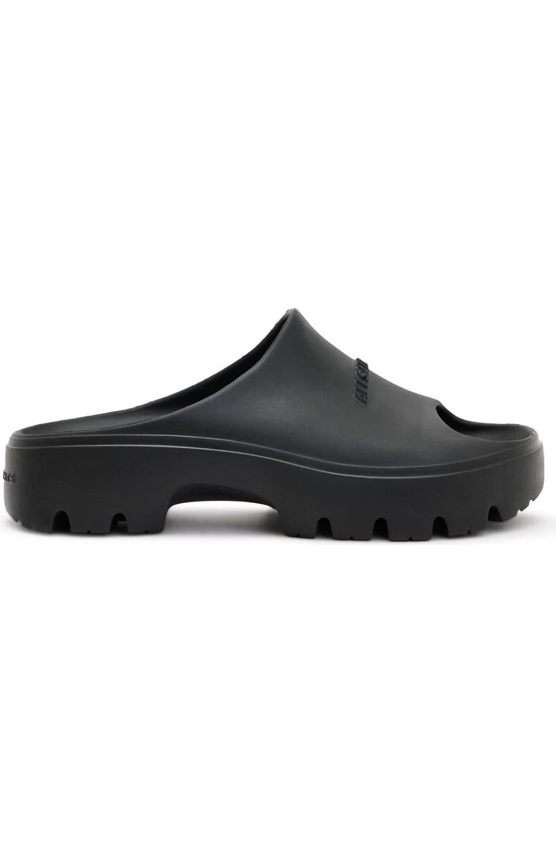 AllSaints Eclipse Flatform Slide Sandal, Alternate, color,