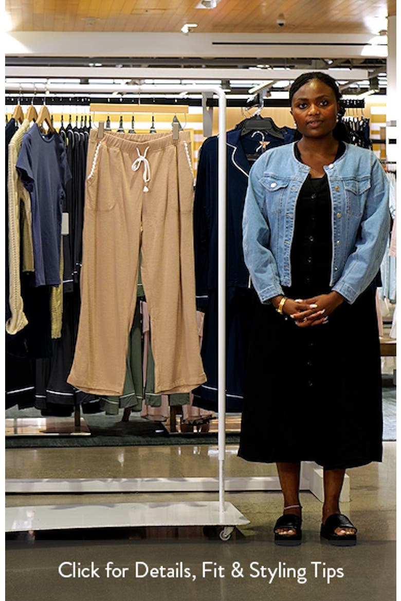 Palms Away Crop Wide Leg Pants video