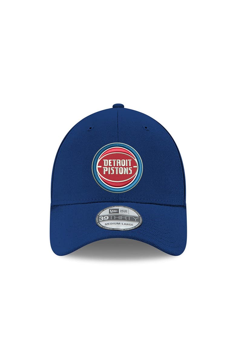 Men's New Era Blue Detroit Pistons Classic 39THIRTY Flex Hat, Alternate, color, Blue