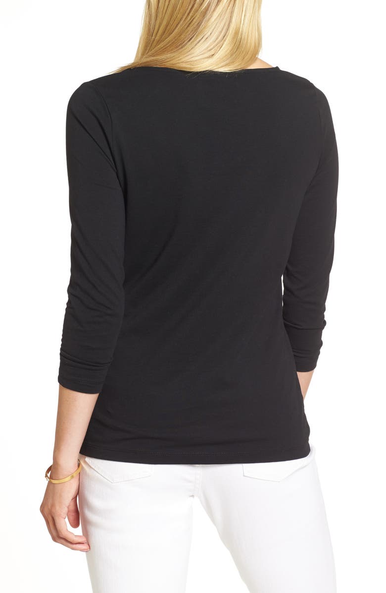 1901 Bateau Neck Tee, Alternate, color,