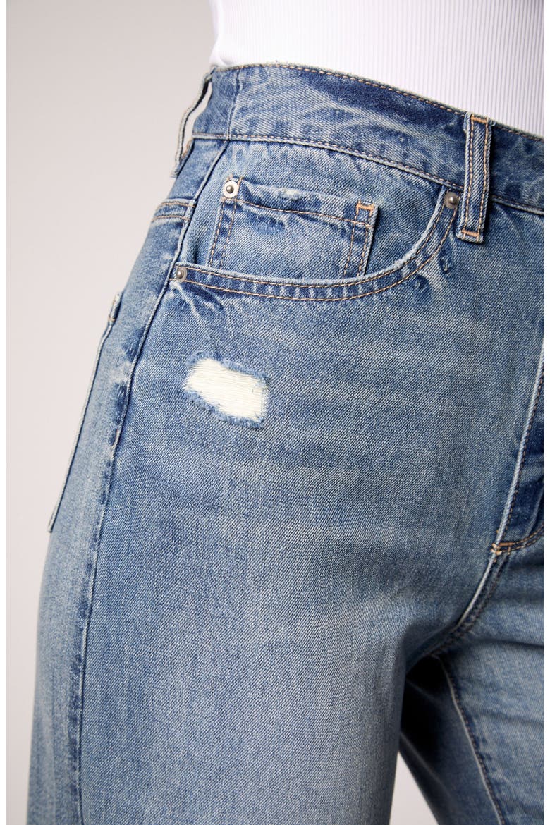 Waverly Mid Rise Wide Leg Jean, Alternate, color, Dallas