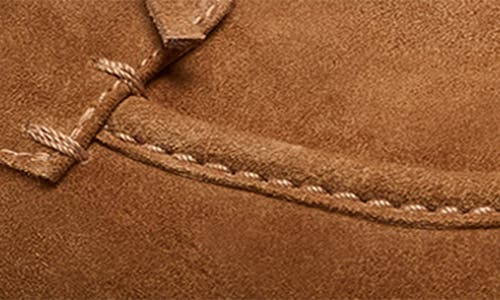 Stuart Weitzman Tinsley Suede Boat Loafers In Adobe