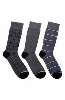 UNSIMPLY STITCHED Assorted 3-Pack of Crew Socks