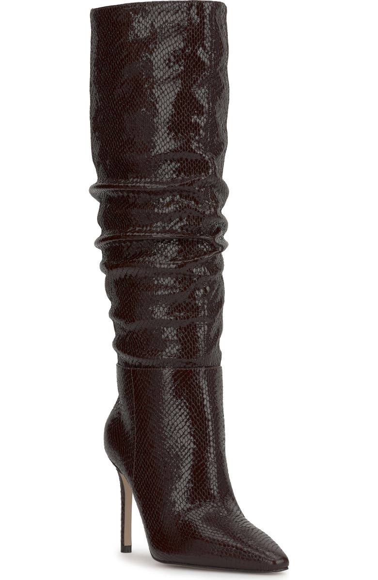 Jessica Simpson Ohena Slouch Knee High Boot, Main, color, Dark Truffle