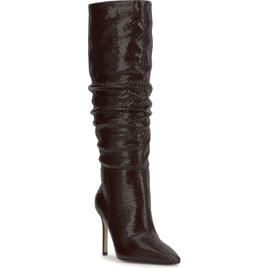 Jessica Simpson Ohena Slouch Knee High Boot In Animal Print
