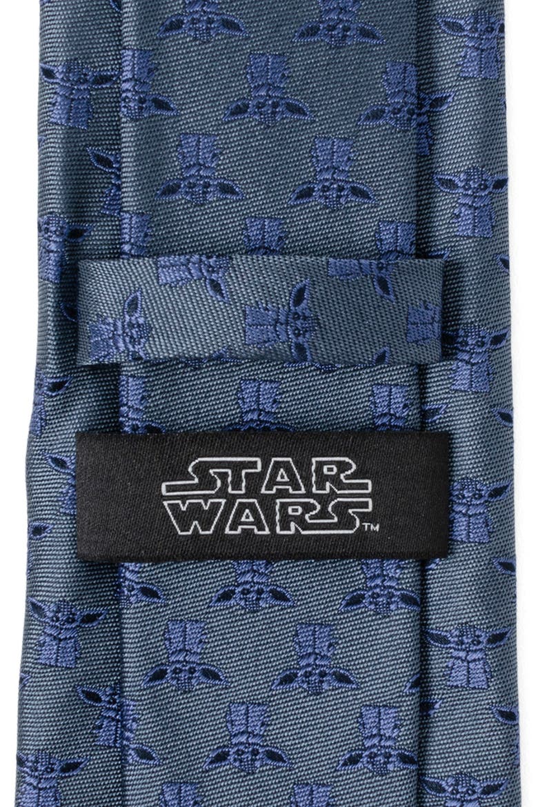 Tonal Jacquard Silk Tie, Alternate, color, BLUE