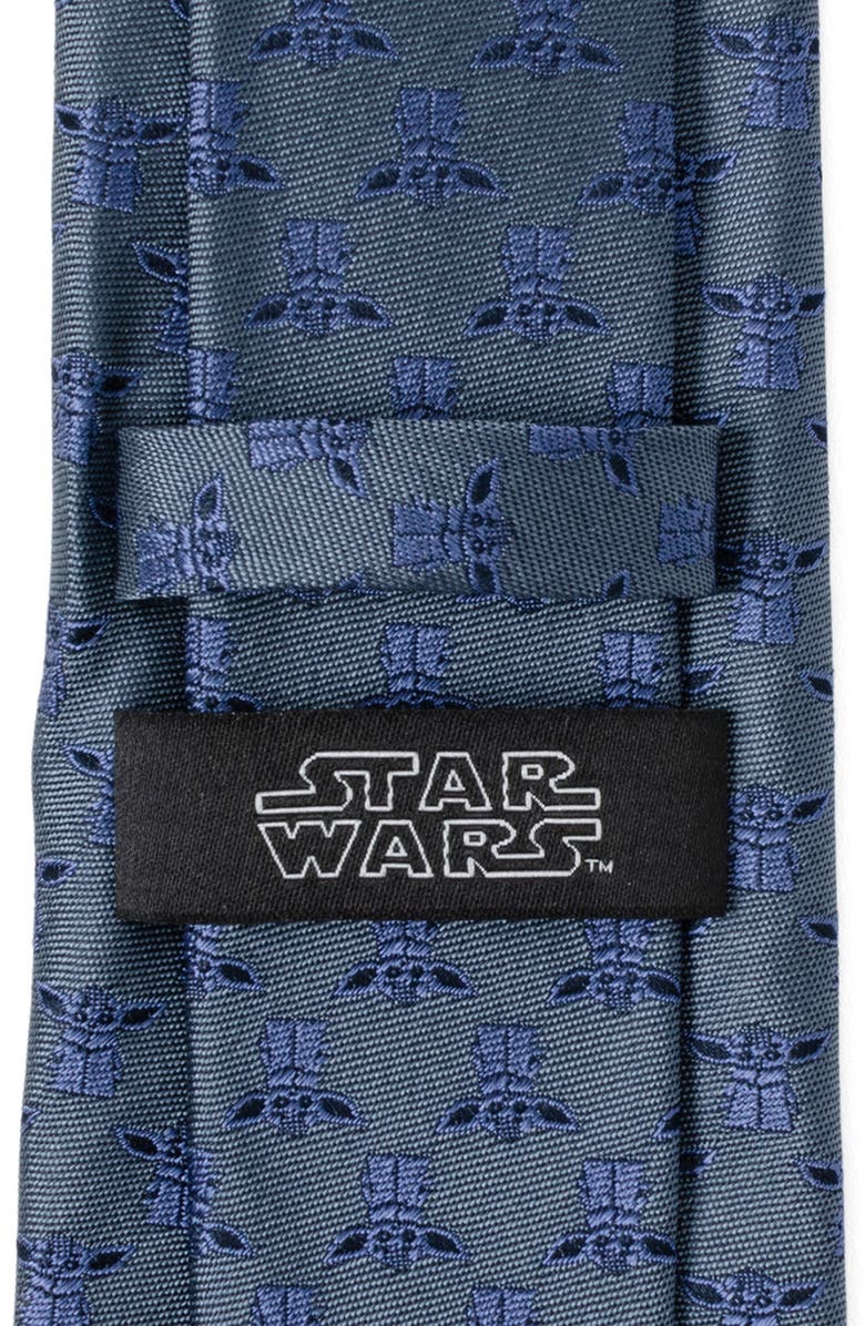 Cufflinks, Inc. Tonal Jacquard Silk Tie, Alternate, color, Blue