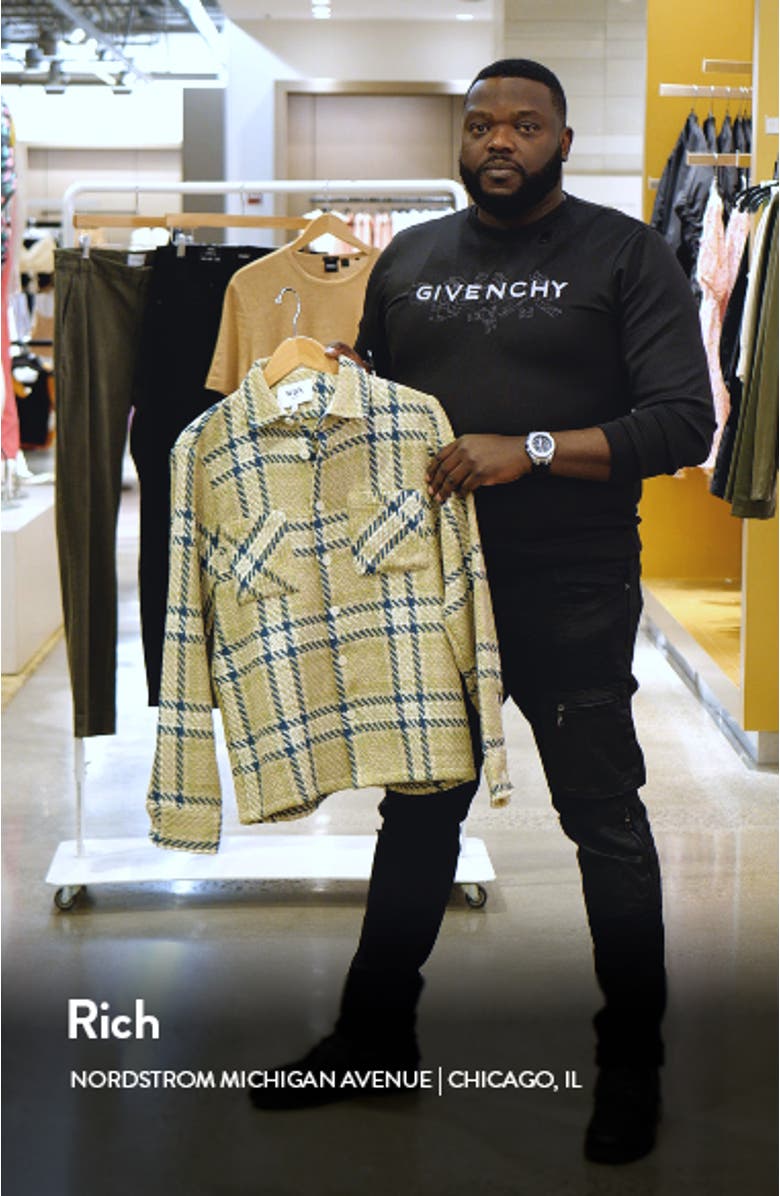 Whiting Plaid Button-Up Overshirt, sales video thumbnail