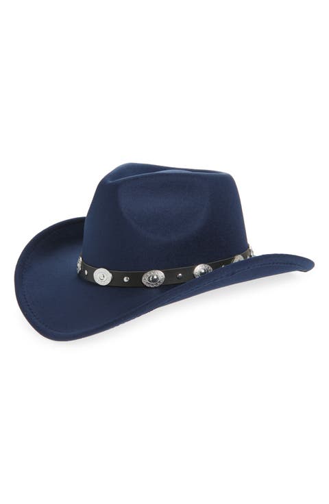 Embellished Western Cowboy Hat