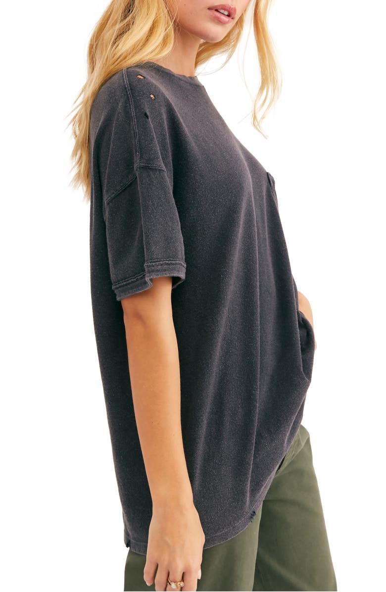 Free People Rubi Ripped Pocket T-Shirt, Alternate, color,
