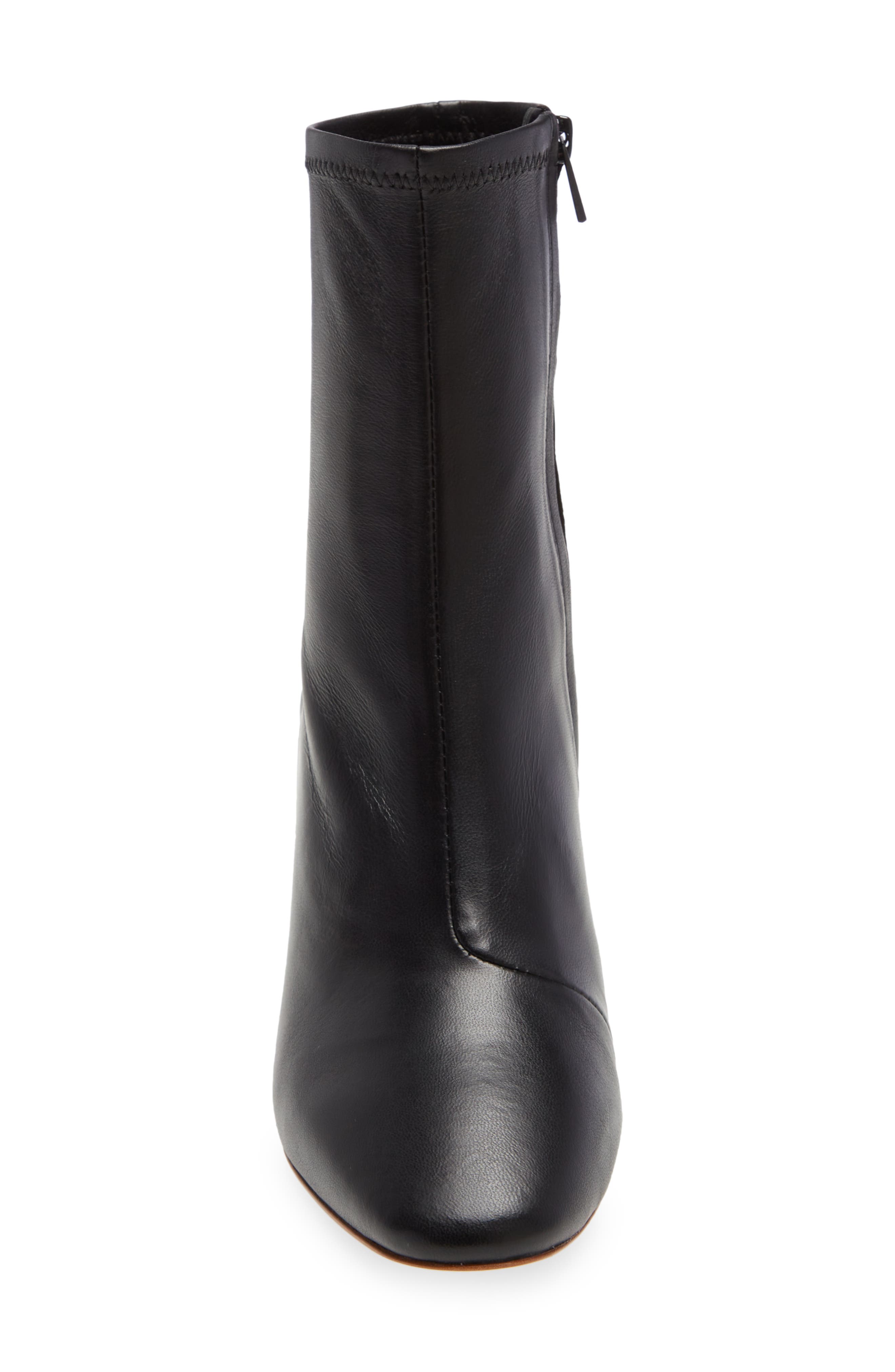 Loeffler Randall Elise Stretch Leather Bootie, Alternate, color, 