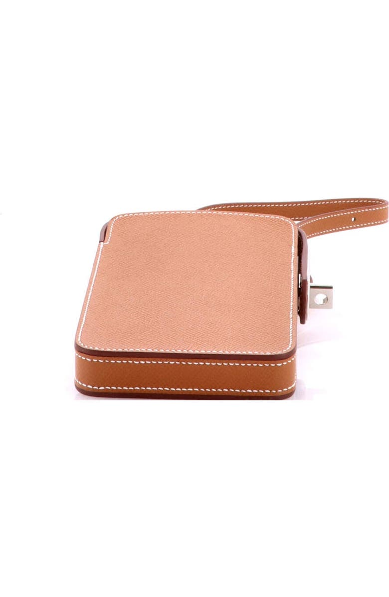 Pre-Owned Hermes Hac a Box Phone Case Epsom, Alternate, color, Gold