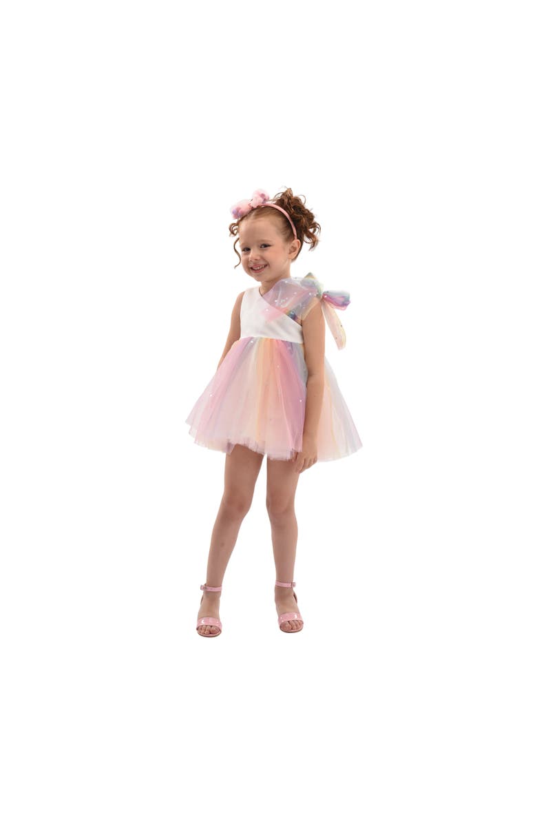 Mimi Tutu Pastel Tulle Party Dress, Main, color, White