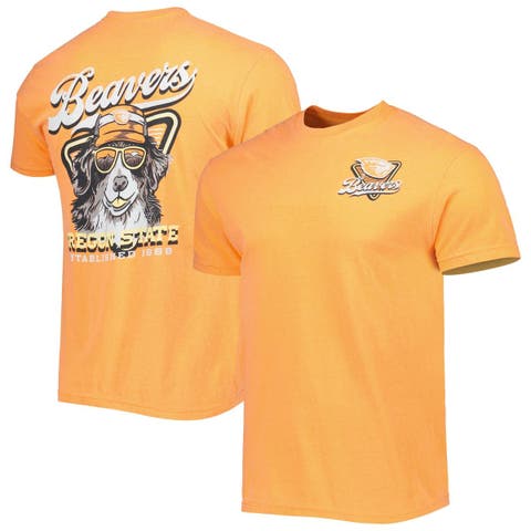 Men's Orange Oregon State Beavers Man's Best Friend Comfort Colors T-Shirt