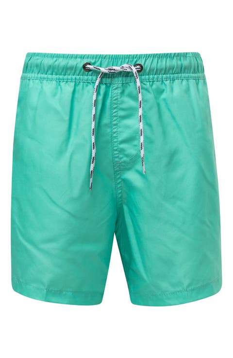 Mint Hybrid Swim Trunks (Toddler & Little Boy)