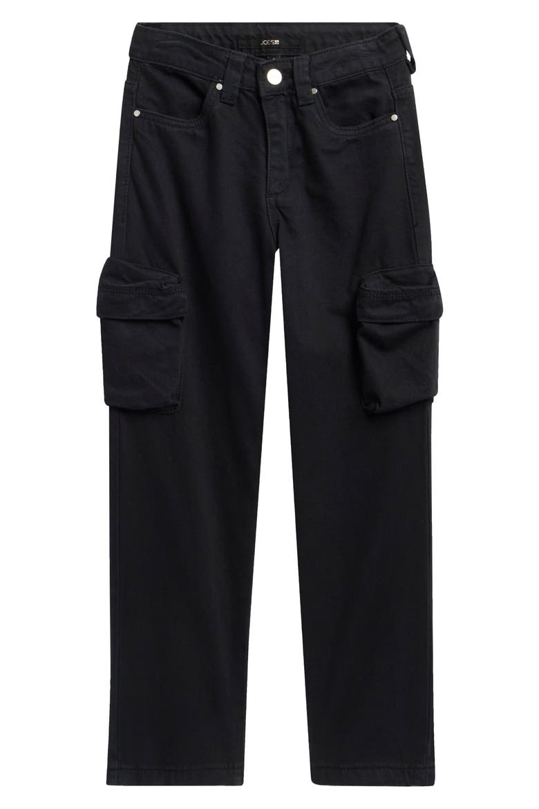 Kids' Maxwell Cargo Baggy Jeans, Main, color, BLACK