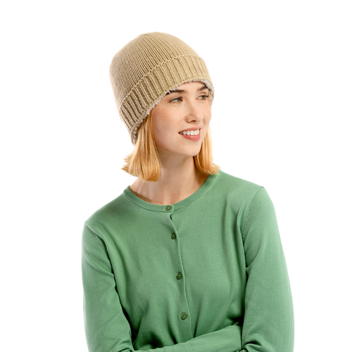 Nirvanna Designs Cabrini Hat In Beige