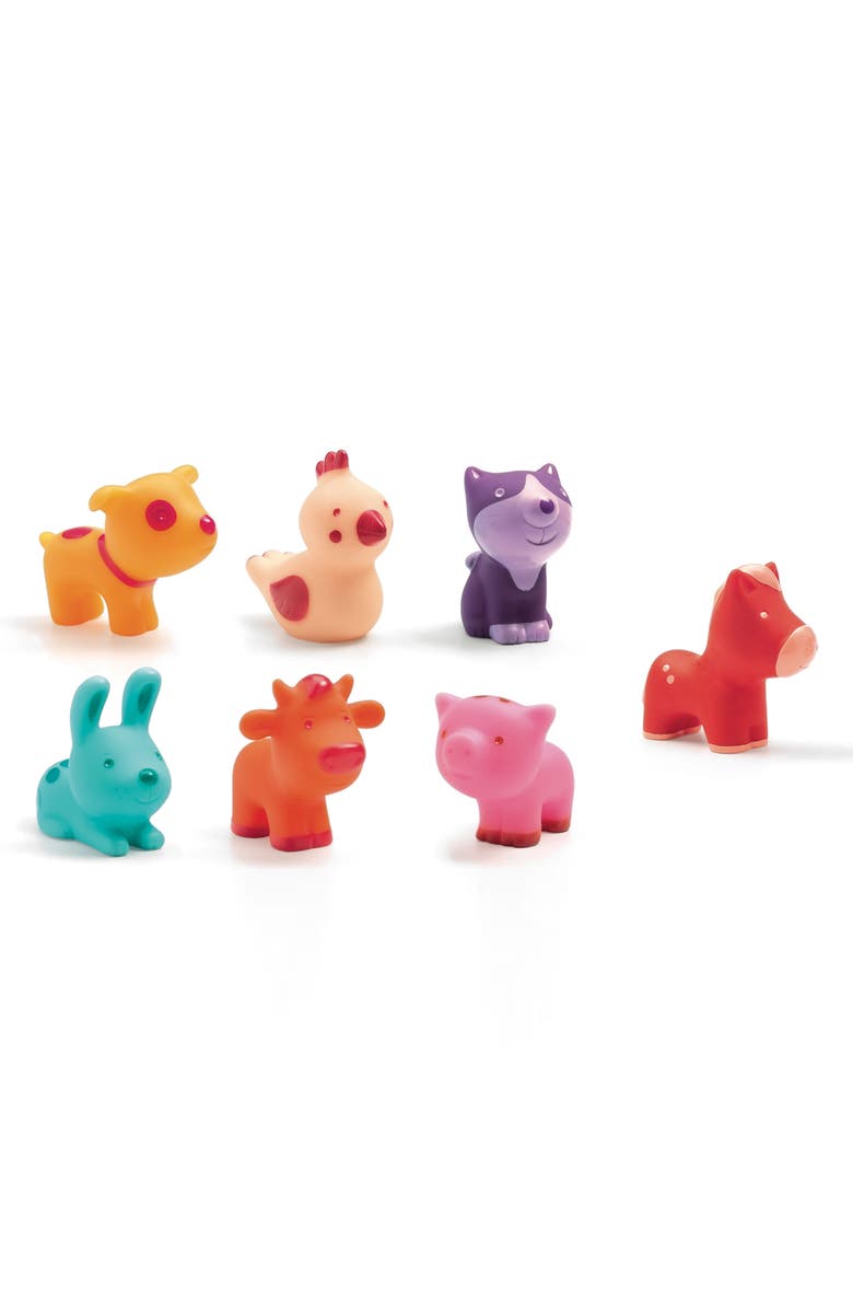 Djeco Troopo Farm Animals Playset, Main, color, 