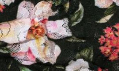 Hanky Panky Print Original Rise Lace Thong In Multi