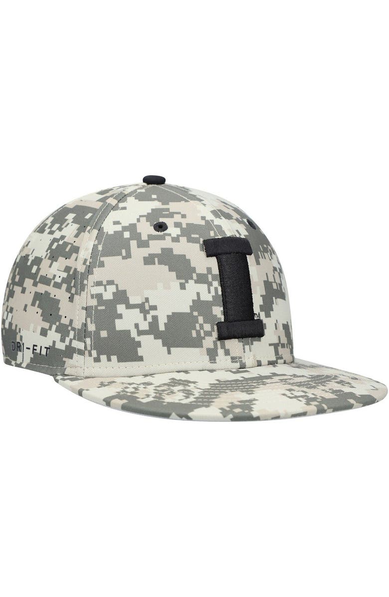 Nike Men's Nike Camo Iowa Hawkeyes Baseball True Performance Fitted Hat, Alternate, color, 