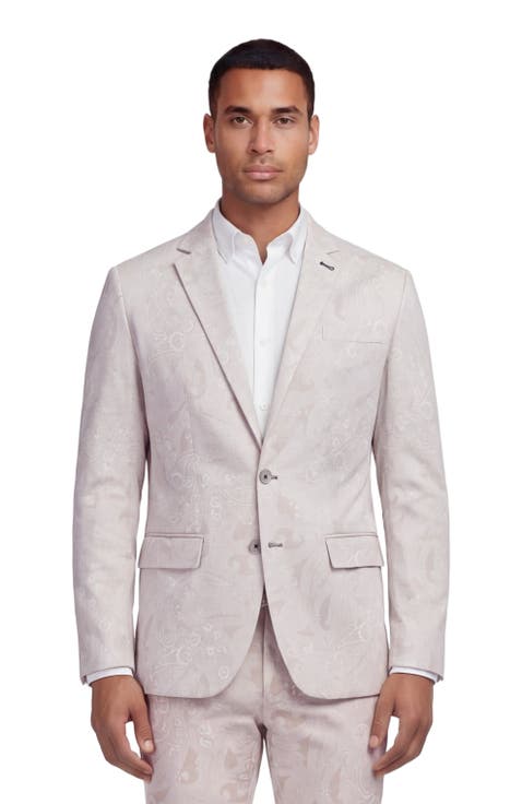 Paisley Explosion Mens Tailored Blazer