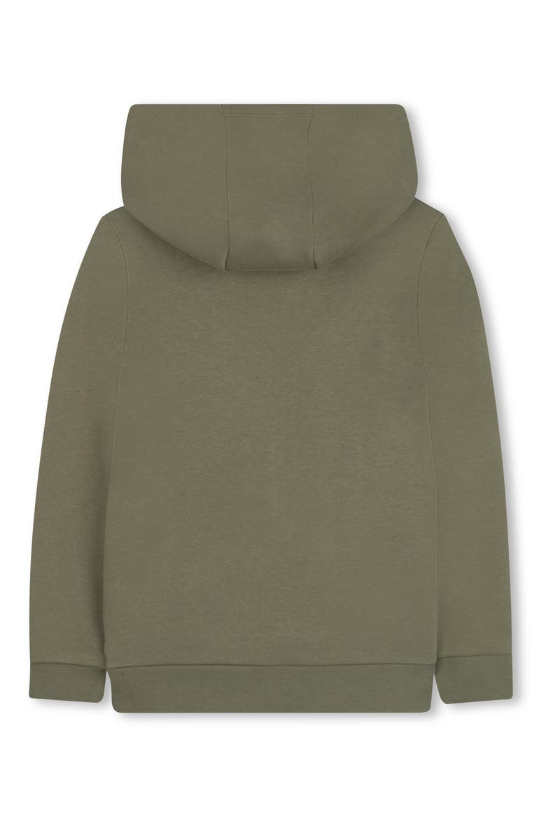 Kids' Cotton Blend Pullover Hoodie, Alternate, color, GREEN