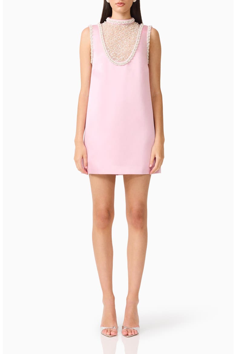 Espera Shift Dress, Main, color, ROSEPINK