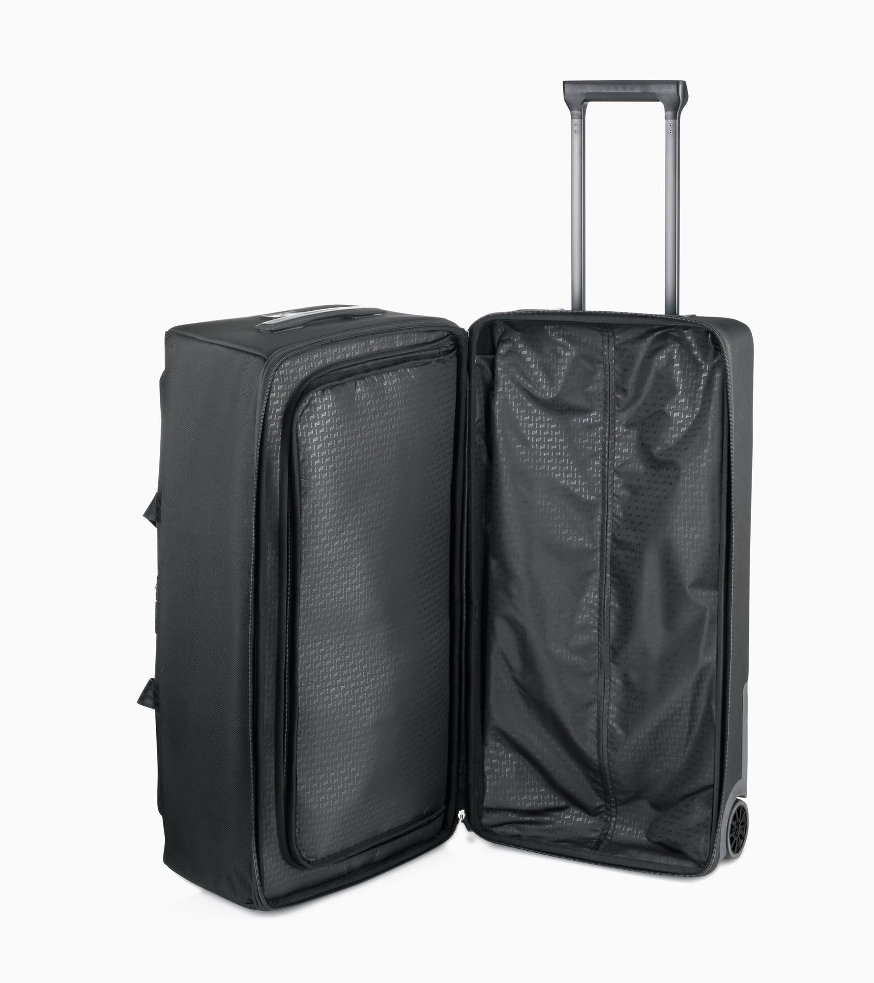 Roadster Nylon 30'' Rolling Duffle, Alternate, color, Black