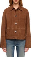 Zadig & Voltaire Lessa Suede Leather Jacket