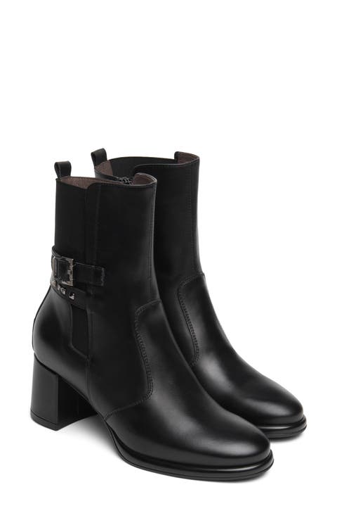 Block Heel Chelsea Bootie