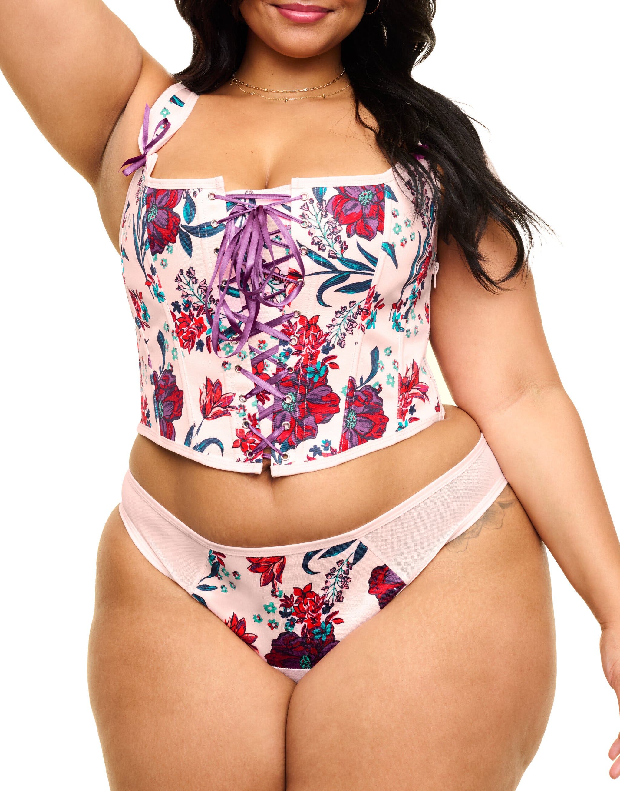 Floral pink