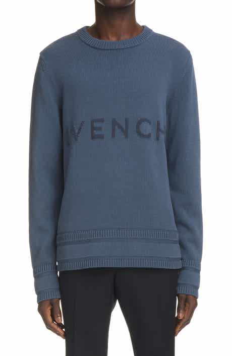 Givenchy Intarsia Logo Cotton Sweater