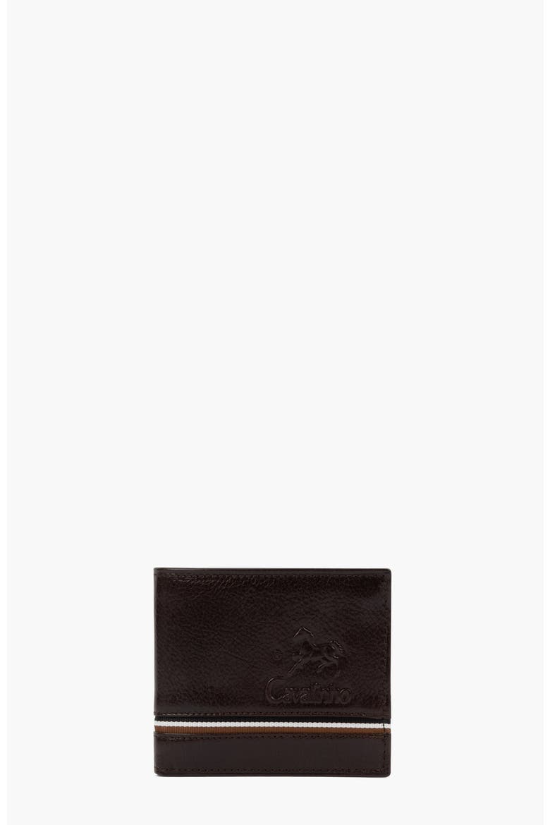 The Sailor Trifold Leather Wallet 507, Main, color, Brown