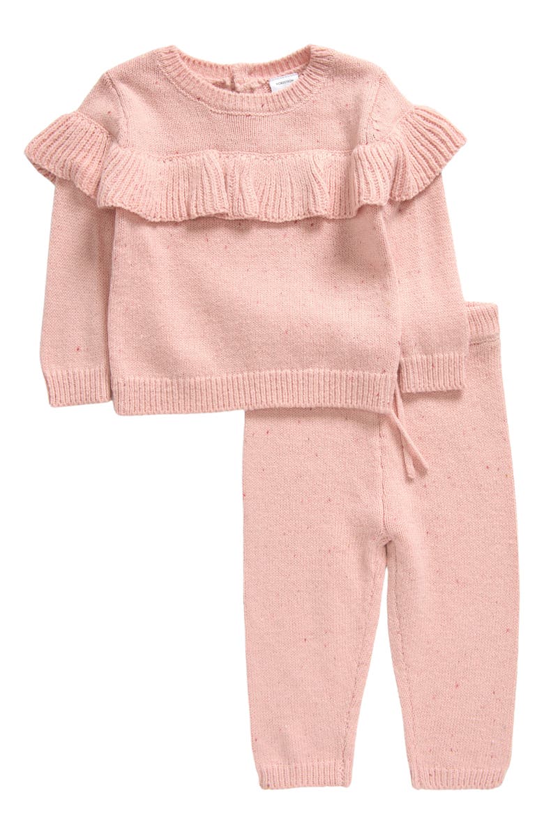 Nordstrom Flounce Sweater & Pants Set, Main, color,