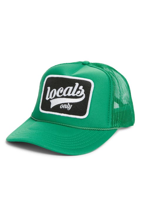 Locals Only Patch Trucker Hat