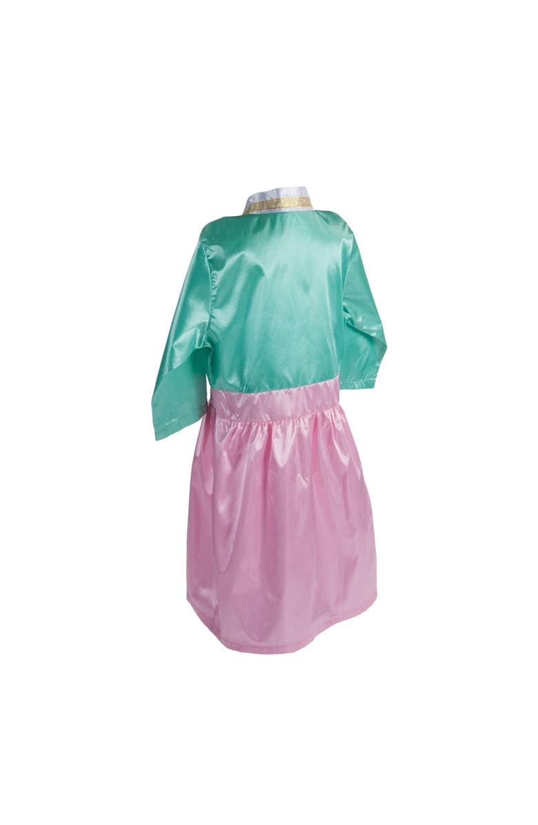 Kaplan Early Learning Company Festive Korean Hanbok Girl Garment, Alternate, color, Multicolor
