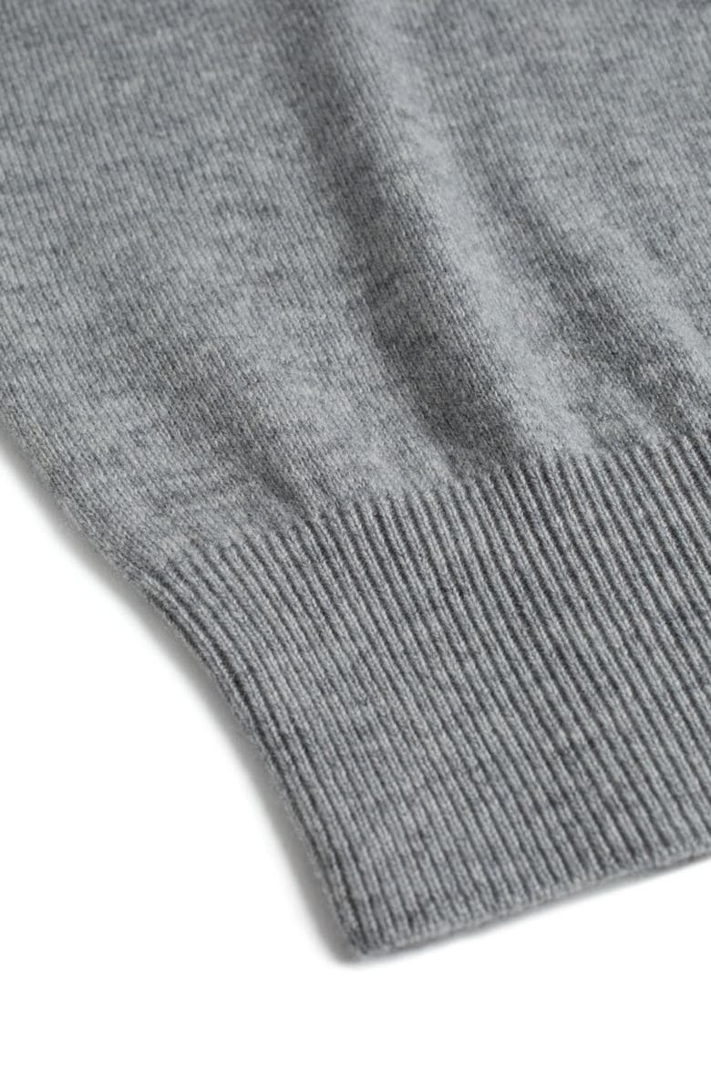 Suitsupply Wool & Cashmere Men's Half Zip Pullover, Alternate, color, 