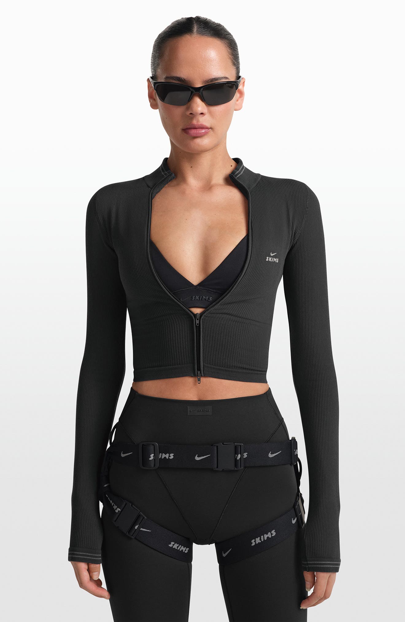 Nike Slim Waistpack, Alternate, color, Obsidian/ Silver