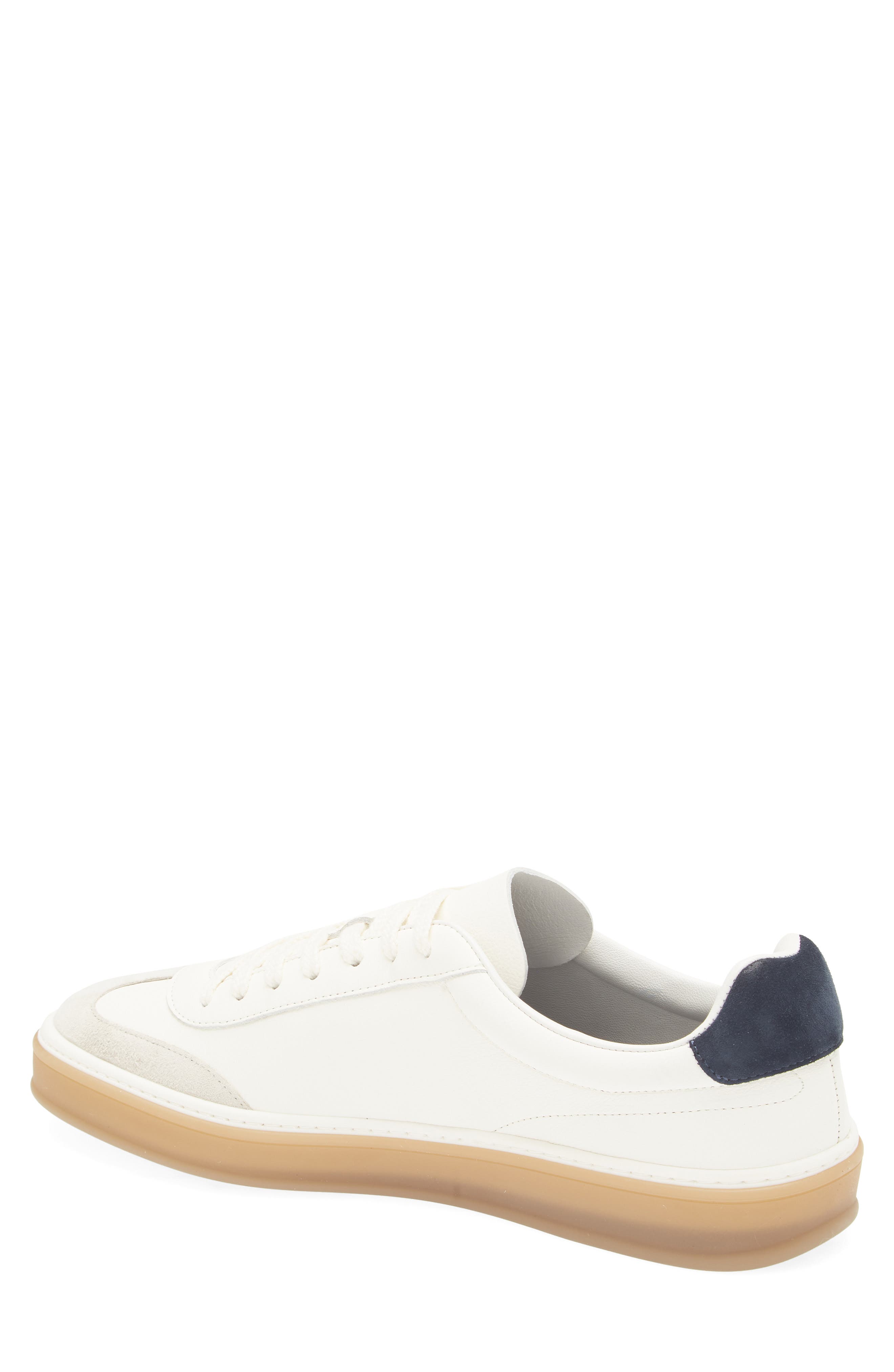 BOSS Zarek Low Top Sneaker, Alternate, color, White