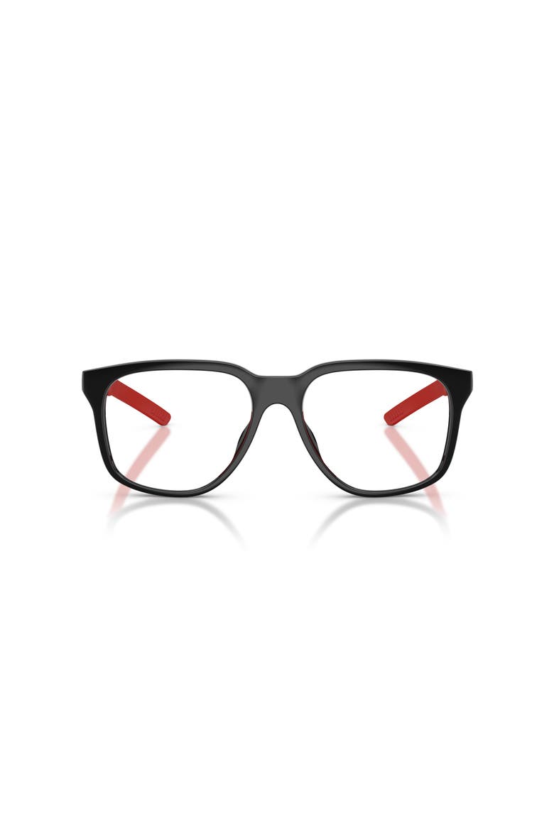 56mm Rectangle optical glasses, Alternate, color, Black